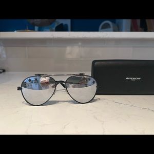 Givenchy aviator mirror sunglasses
